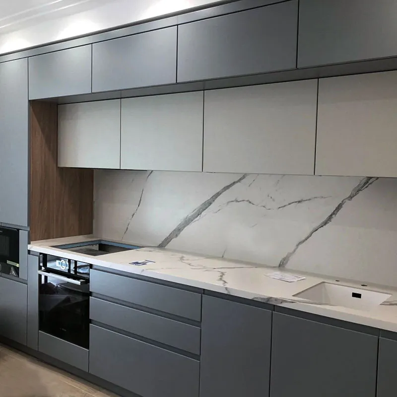 Mobilă bucătărie la comandă Titanium, MDF vopsit mat, București